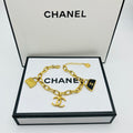 Luxury  Charm Bracelet with Multicolor Designer Pendants