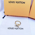 Luxury Gold Initial Ring – Elegant Designer-Inspired Letter Band